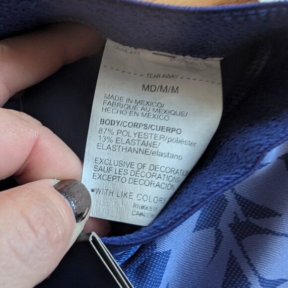 NEW Under Armour HeatGear Printed Compression Shorts Women's Medium nwt purple - Picture 9 of 12